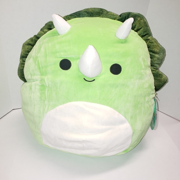 squishmallow green dinosaur